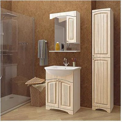 Гарнитур для ванной MIXLINE Крит 533080, напольный, золото (комплект из ...