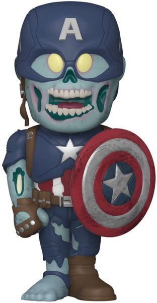 Фигурка FUNKO Vinyl SODA What If Zombie Captain America w/(GW) Chase 58668 [fun25491848]