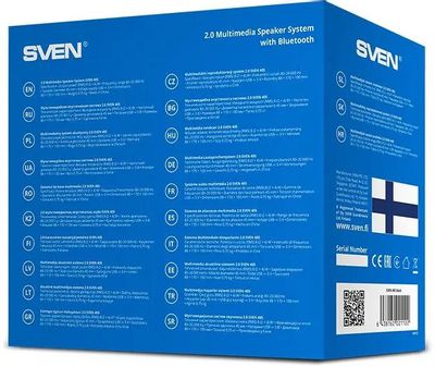 Колонки Bluetooth Sven 405, 2.0, черный [sv-021122] – купить в Ситилинк ...