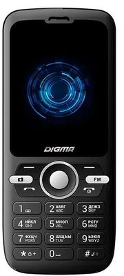 Сотовый телефон Digma Linx B240, черный – купить в Ситилинк | 1148102