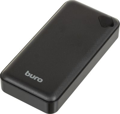 Внешний аккумулятор (Power Bank) Buro BP20E,  20000мAч,  черный [bp20e10pbk]