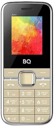 Сотовый телефон BQ Art+ 1868, золотистый