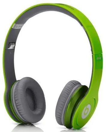 Наушники Beats Solo HD by Dr.Dre, 3.5 мм, накладные, зеленый [900-00062-03]
