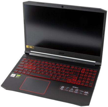 Ноутбук игровой Acer Nitro 5 AN515-55-57B3 15.6", Intel Core i5 10300H 2.5ГГц, 4-ядерный, 8ГБ DDR4, 256ГБ SSD,  NVIDIA GeForce  GTX 1650 Ti - 4 ГБ, Windows 10 Home, черный [nh.q7jer.00g]