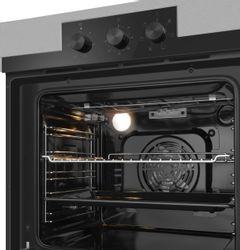 Духовой шкаф электрический MEFERI Light MEO606IX,  65л,  серебристый/нержавеющая сталь