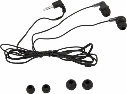 Наушники вкладыши Panasonic RP-HJE120E-K 1.1м черный проводные