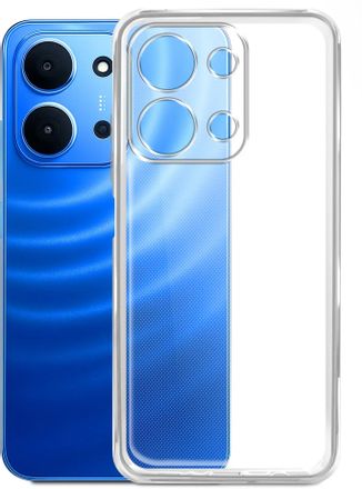 Чехол (клип-кейс) BORASCO Silicone Case, для Xiaomi Redmi 15C/Poco C85 4G, прозрачный [75559]