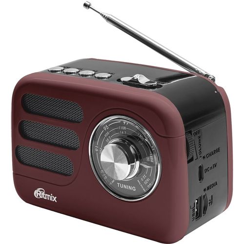 Радиоприемник Ritmix RPR-033, коричневый