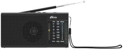 Радиоприемник Ritmix RPR-155, черный – купить в Ситилинк | 1359358