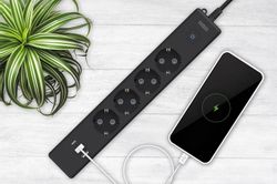 Сетевой удлинитель PowerCube PC-7B-2M, 1.9м, черный