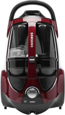 Пылесос Samsung VCC8837V3P/XEV, 2200Вт, бордовый/черный – купить в ...