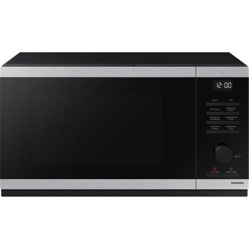 Микроволновая печь Samsung MG23DG4524ATBW, 800Вт, 23л, нержавеющая сталь/черный