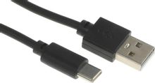 Изображение товара Кабель  USB Type-C (m) -  USB (m),  2м,  2.4A,  черный