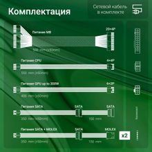 Блок питания Digma DPSU-500W,  500Вт,  черный