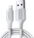 Изображение товара Кабель UGREEN US199,  Lightning (m) -  USB (m),  2м,  MFI,  2.4A,  серебристый [60163]