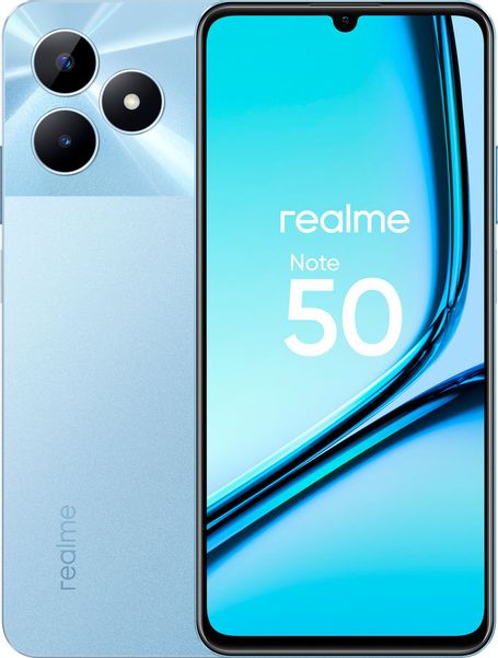 Смартфон REALME Note 50 4/128Gb,  RMX3834,  голубой