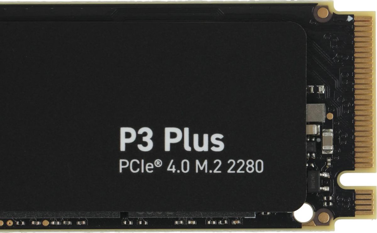 SSD накопитель Crucial P3 Plus CT4000P3PSSD8 4ТБ, M.2 2280, PCIe