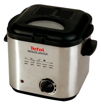Фритюрница Tefal FF1024, серебристый/черный