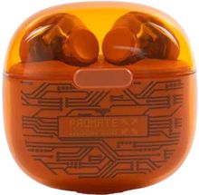 Изображение товара Беспроводные вкладыши PADMATE S31 Bluetooth оранжевые для спорта и прогулок
