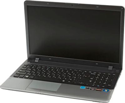 Ноутбук Samsung NP355V5C-A02 NP355V5C-A02RU, 15.6", AMD A6 4400M 2.7ГГц, 2-ядерный, 4ГБ DDR3, 500ГБ,  AMD Radeon  HD 7520G, Windows 7 Home Basic, темно-серый