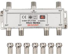 Изображение товара Сплиттер антенный REXANT 05-6104,  F-TV(f) -  серебристый