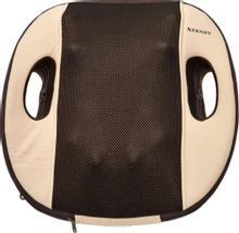 Изображение товара Массажная подушка для шеи ZENET ZET-728 бежевый эффективное расслабление мышц