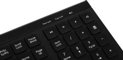 Клавиатура Acer OKR300, беспроводная, ножничная, черный
