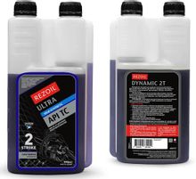 Моторное масло REZOIL Масло REZOIL ULTRA 2-т.(ДОЗАТОР) п/синт. API TC 0 ...