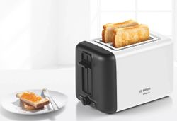 Тостер Bosch TAT3P421, белый/черный