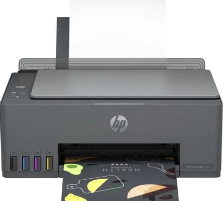 МФУ струйное HP Smart Tank 581 цветная печать, A4, с СНПЧ, черный [4a8d4a]