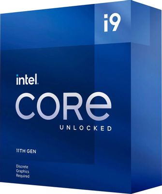 Процессор Intel Core i9 11900KF, LGA 1200,  BOX (без кулера) [bx8070811900kf s rknf]