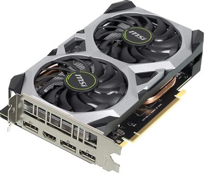 mSI NVIDIA GeForce GTX 1660 GTX 1660 VENTUS XS 6G OC 6 GDDR5 OC Ret 1133566
