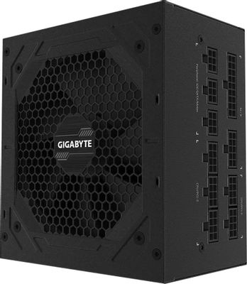 Блок питания GIGABYTE GP-P1000GM, 1000Вт, 120мм, черный, retail – купить в  Ситилинк | 1496751