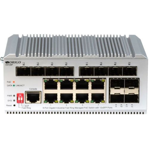 Коммутатор ORIGO OI3120P/185W, управляемый, 1 RJ-45, 10/100/1000 Мбит/с [oi3120p/185w/a1a]