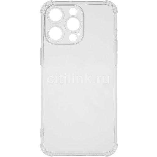 Чехол (клип-кейс) PERO CC02, для Apple iPhone 15 Pro Max, противоударный, прозрачный [cc02-0207-tr]