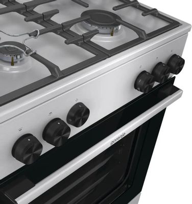 Газовая плита Gorenje GGI6A21XH, газовая духовка, стеклянная крышка ...
