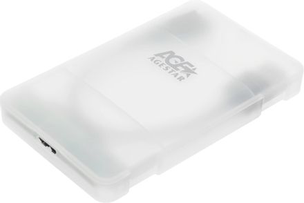 Внешний корпус для HDD/SSD AgeStar 3UBCP3, белый