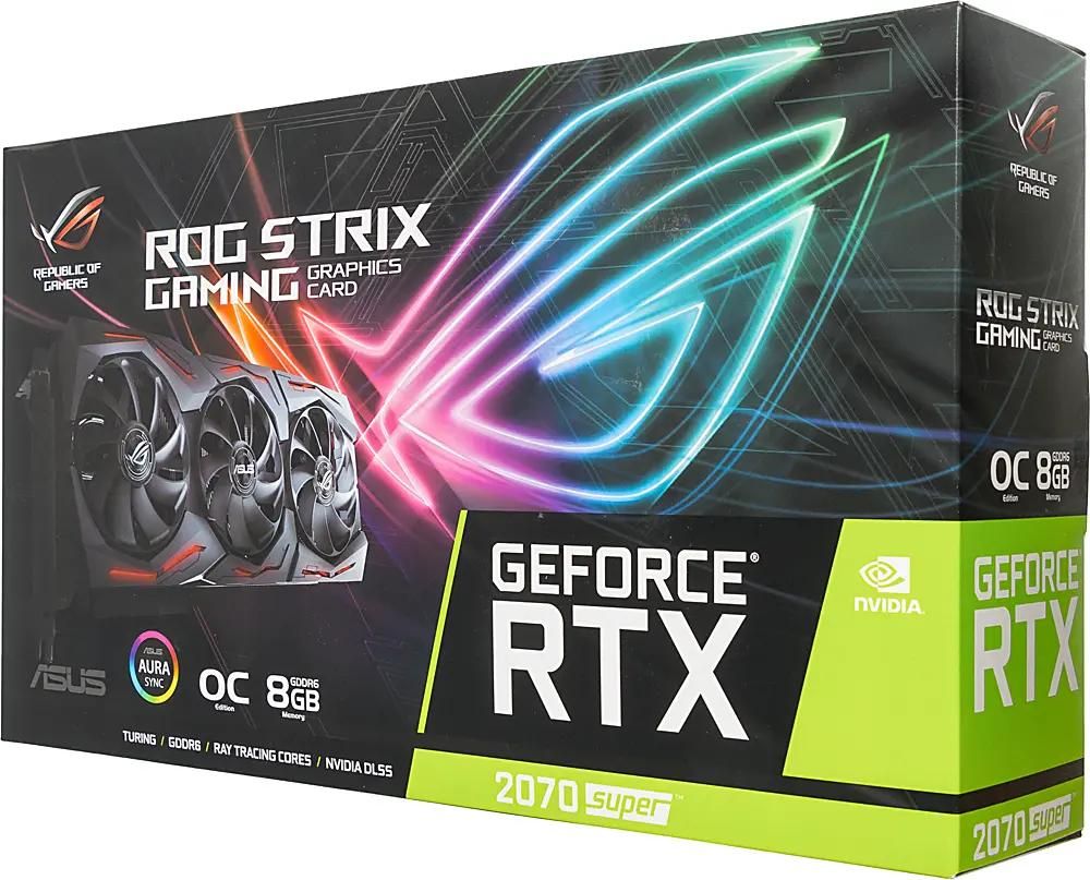 Ответы на вопросы о товаре видеокарта ASUS NVIDIA GeForce RTX 2070SUPER  ROG-STRIX-RTX2070S-O8G-GAMING 8ГБ GDDR6, OC, Ret (1193682) в  интернет-магазине СИТИЛИНК