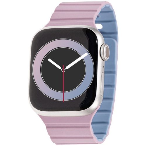 Ремешок ZIBELINO APL-38-L-MC-PURLBLU для Apple Watch, лиловый [zbs-apl-38-l-mc-purlblu]