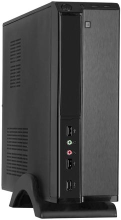 Корпус mATX EXEGATE MI-207-M300, Desktop, 300Вт,  черный [ex268688rus]