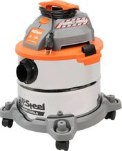 Изображение товара Строительный пылесос AV STEEL AV-VC 1720, серебристый