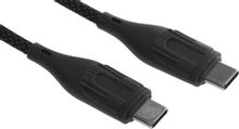 Изображение товара Кабель UZAY USB Type-C (m) - 1. 2 м, симметричный разъем, черный