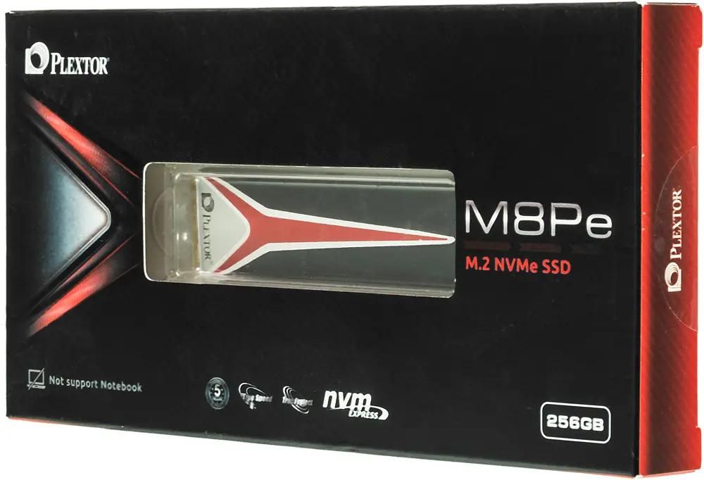 SSD накопитель Plextor M8Pe PX-256M8PeG 256ГБ, PCI-E AIC (add-in