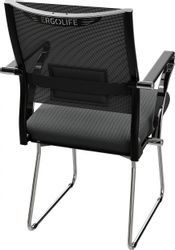 Кресло МЕТТА Sit Air 24/7 M4-281K - Italy (F54), сетка/ткань, до 150кг, черный