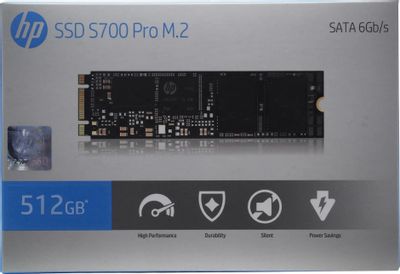 SSD HP S700 Pro 2LU76AA ABB 512 M.2 2280 SATA III SATA 1900672