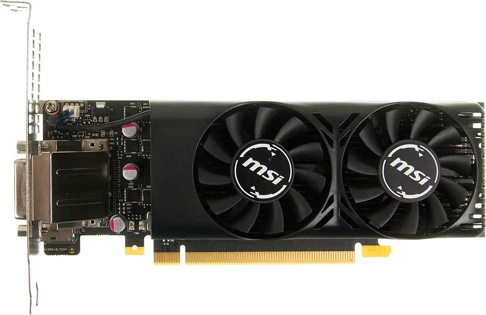MSI NVIDIA GeForce GTX 1050TI GeForce GTX 1050 Ti 4GT LP 4 GDDR5 Low Profile Ret 410627