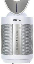 Воздухоочиститель ICLIMA LUX-550FP,  рециркулятор,  серебристый/белый