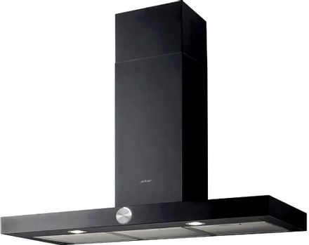 Вытяжка каминная Jet Air Touch BL/A/90,  поворотный переключатель,  черный [prf0099978a]