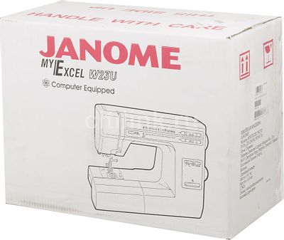 Обзор Товара Швейная Машина Janome My Excel W23U Белый(Плохая.