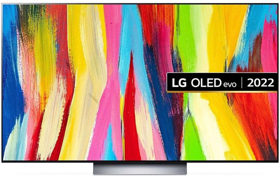 55" Телевизор LG OLED55C24LA.ARUB, OLED, 4K Ultra HD, темно-серый, СМАРТ ТВ, WebOS